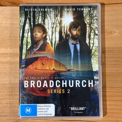 Broadchurch Series 1-3 Complete DVD Olivia Colman David Tennant PAL 4 VGC
