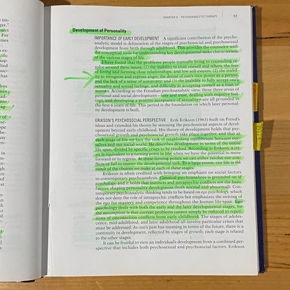 Theory & Practice of Counseling & Psychotherapy 6th Edition by Gerald Corey Hardcover