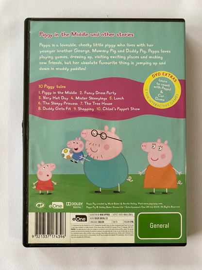 Peppa Pig 5 DVD Bundle PAL 4 VGC