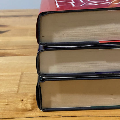 The Darkwar Saga by Raymond E. Feist Hardcover Complete Set GD