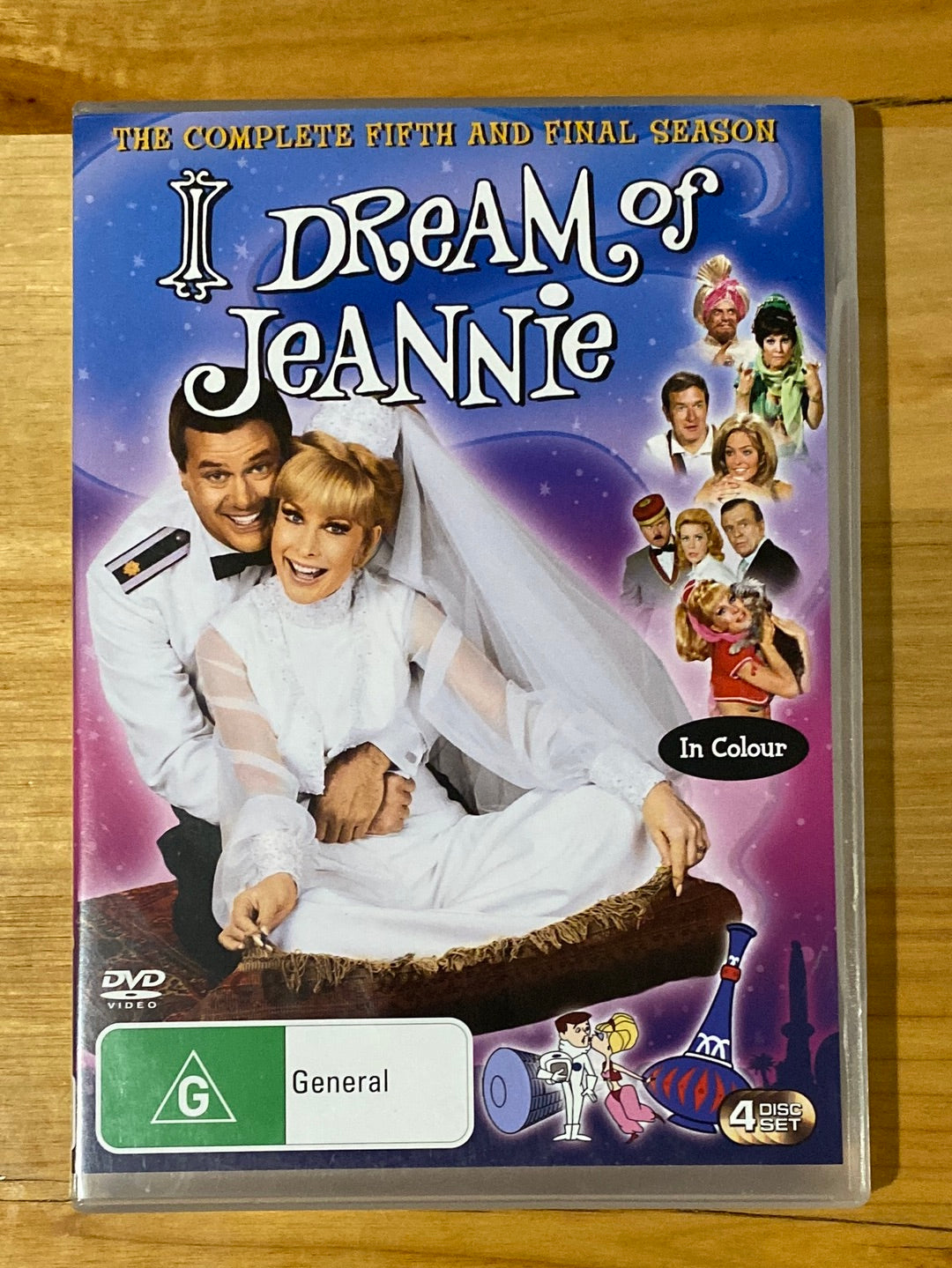 I Dream Of Jeannie Seasons ­1-5 DVD Complete Series PAL 4 VGC