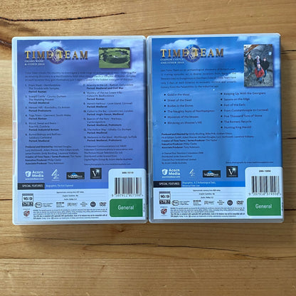 Time Team Codnar Castle Friars Wash DVD 2 Set Tony Robinson PAL ALL VGC