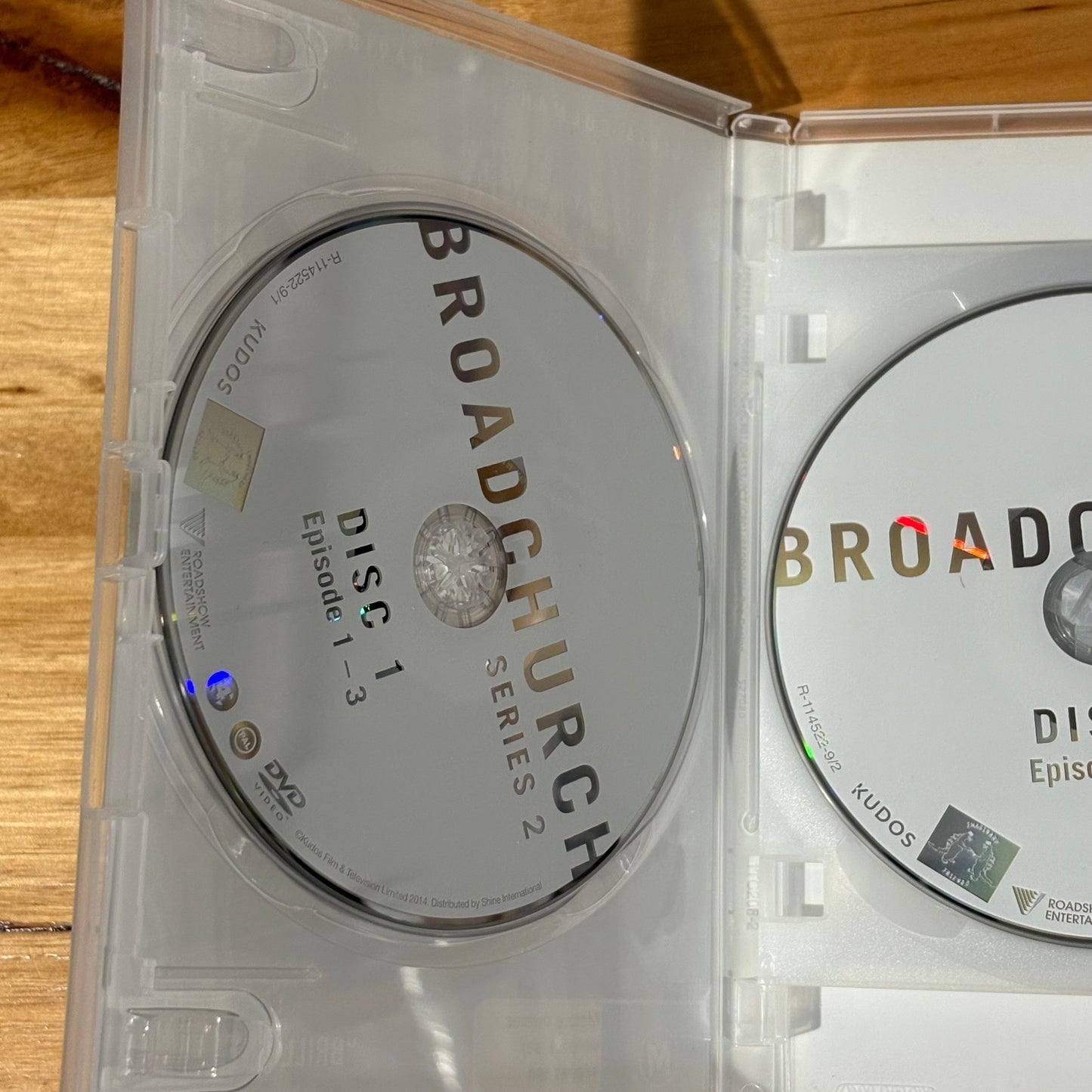 Broadchurch Series 1-3 Complete DVD Olivia Colman David Tennant PAL 4 VGC