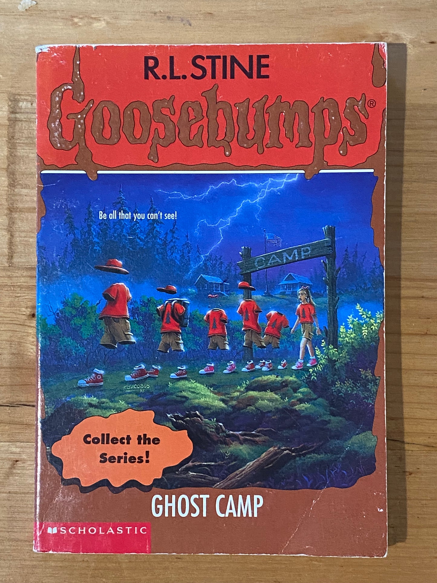 Goosebumps R.L.Stine 3 x Vintage Paperback Bundle 1995 & 1996 GD