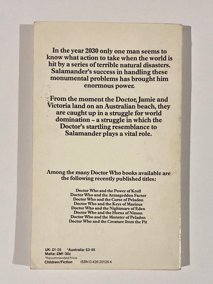 Doctor Who 10 Paperbacks Target Books 1980s VGC Bundle 5