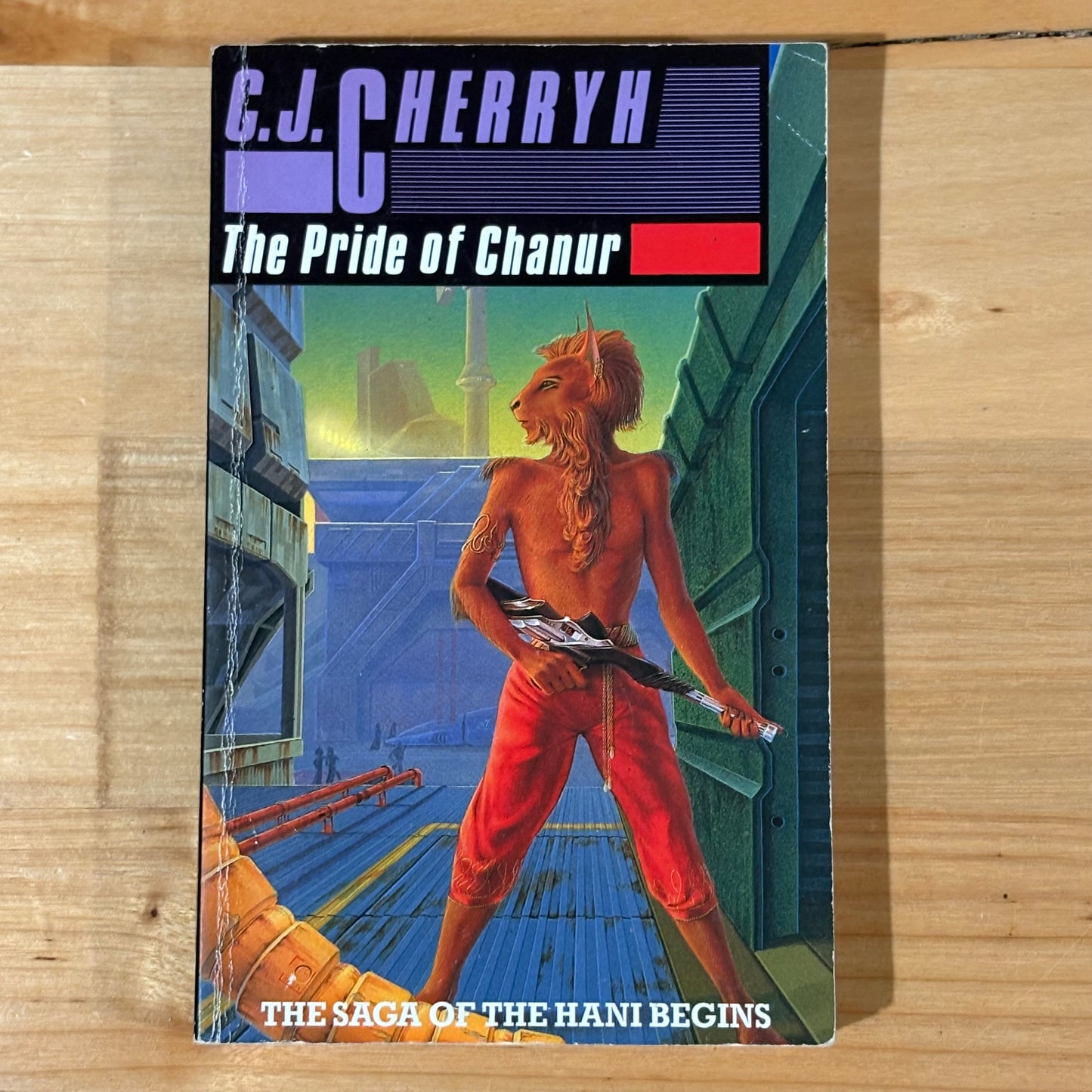 Vintage C.J. Cherryh Sci-Fi Book Bundle Pride of Chanur Cuckoo's Egg Hunter of Worlds