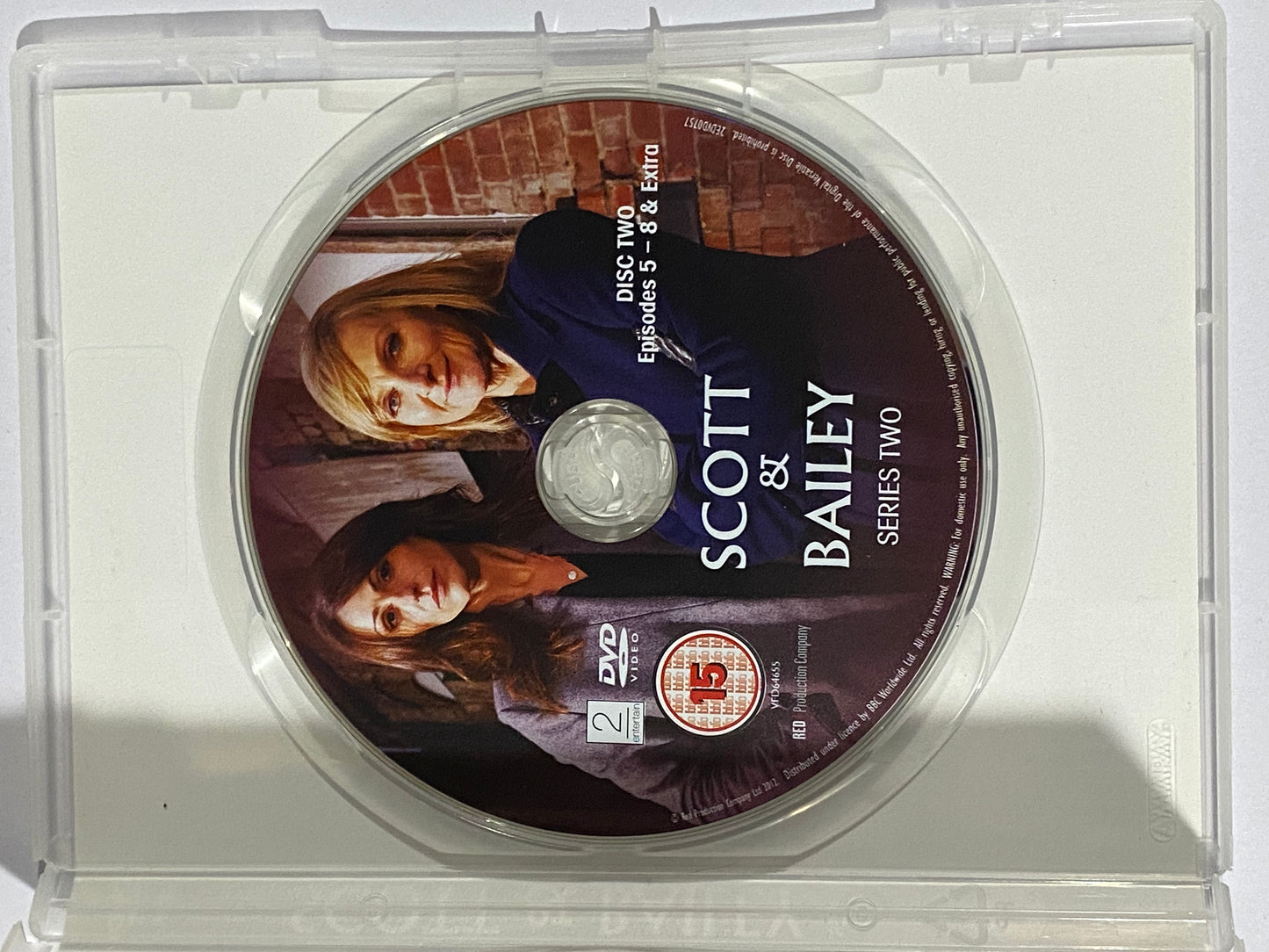 Scott & Bailey Series 2 DVD ITV Crime Drama 2-Disc Set PAL 2,4 VGC