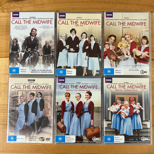 Call The Midwife Series 1-6 DVD BBC British Drama PAL 4 VGC Series 4 is new