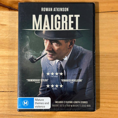 Maigret Series 1 and 2 DVD Rowan Atkinson Drama PAL 4 New Sealed