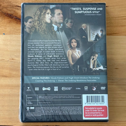 The Undoing DVD Nicole Kidman Hugh Grant 2-Disc PAL 4 Brand New Sealed