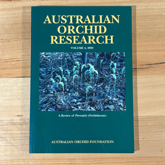 Australian Orchid Research Volume 4 Paperback Australian Orchid Foundation 2002 GD