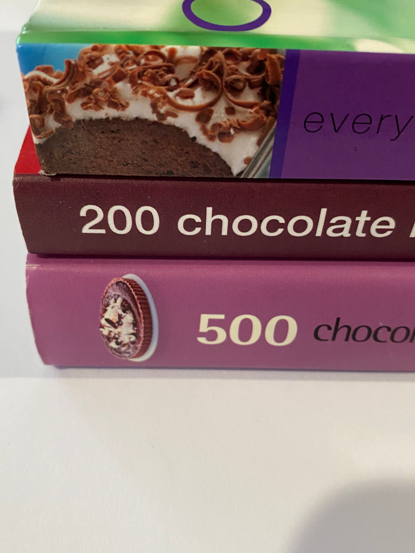 Chocolate Recipe Books 3 Book Bundle Over 800 Recipe Ideas! VGC