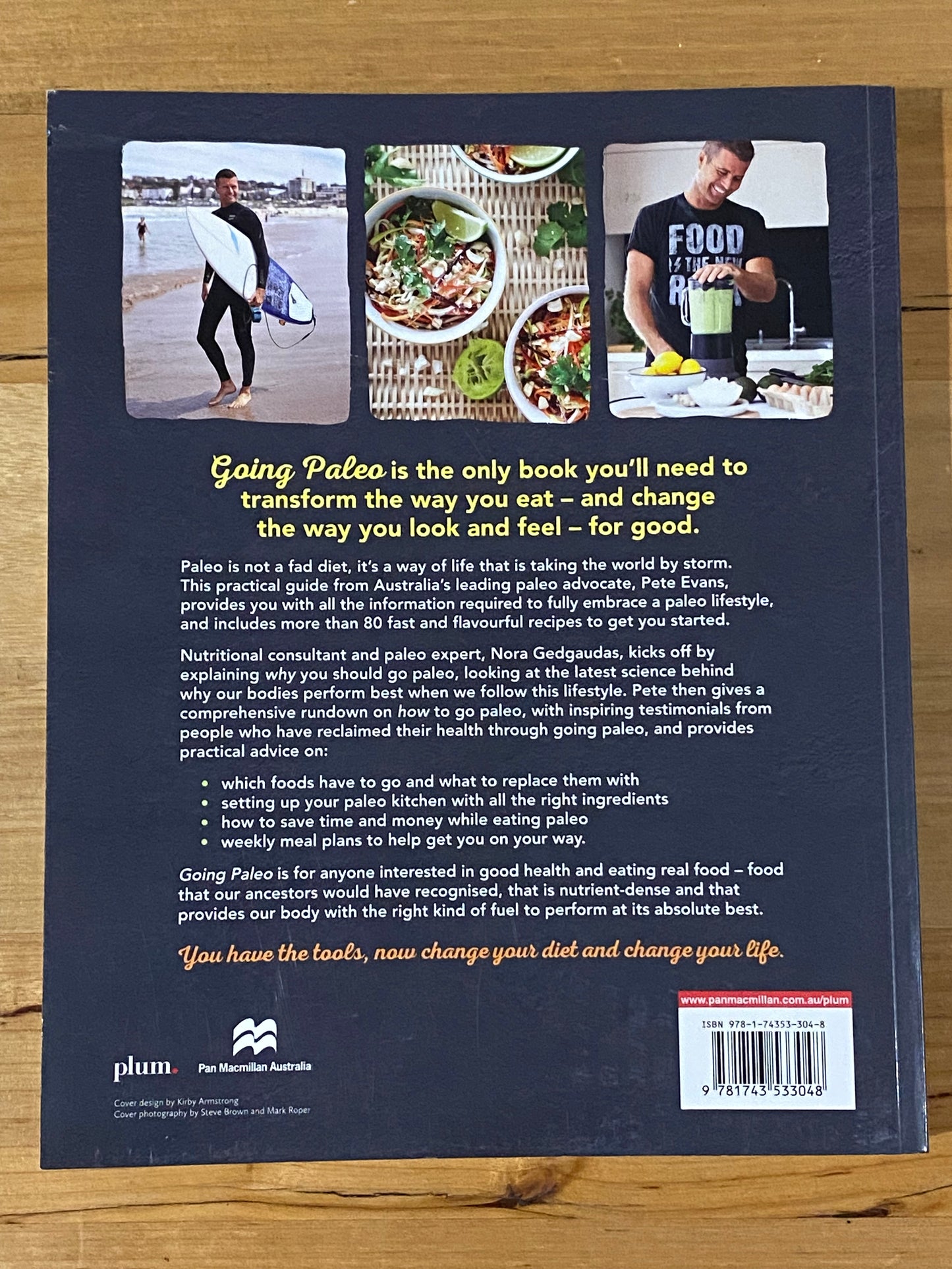 Going Paleo by Pete Evans Paperback GD