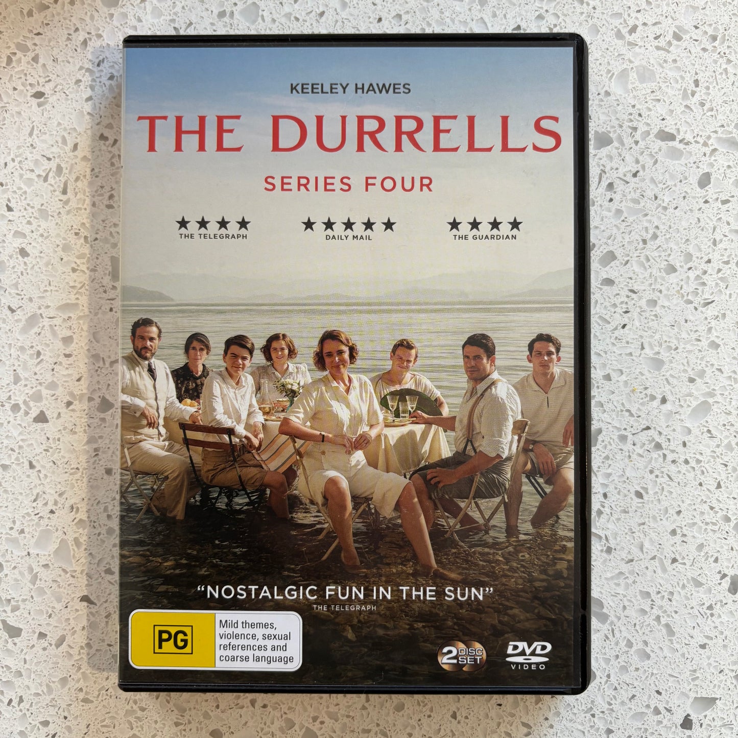 The Durrells Series 1-4 Complete Set DVD BBC Adaptation PAL 2,4 VGC
