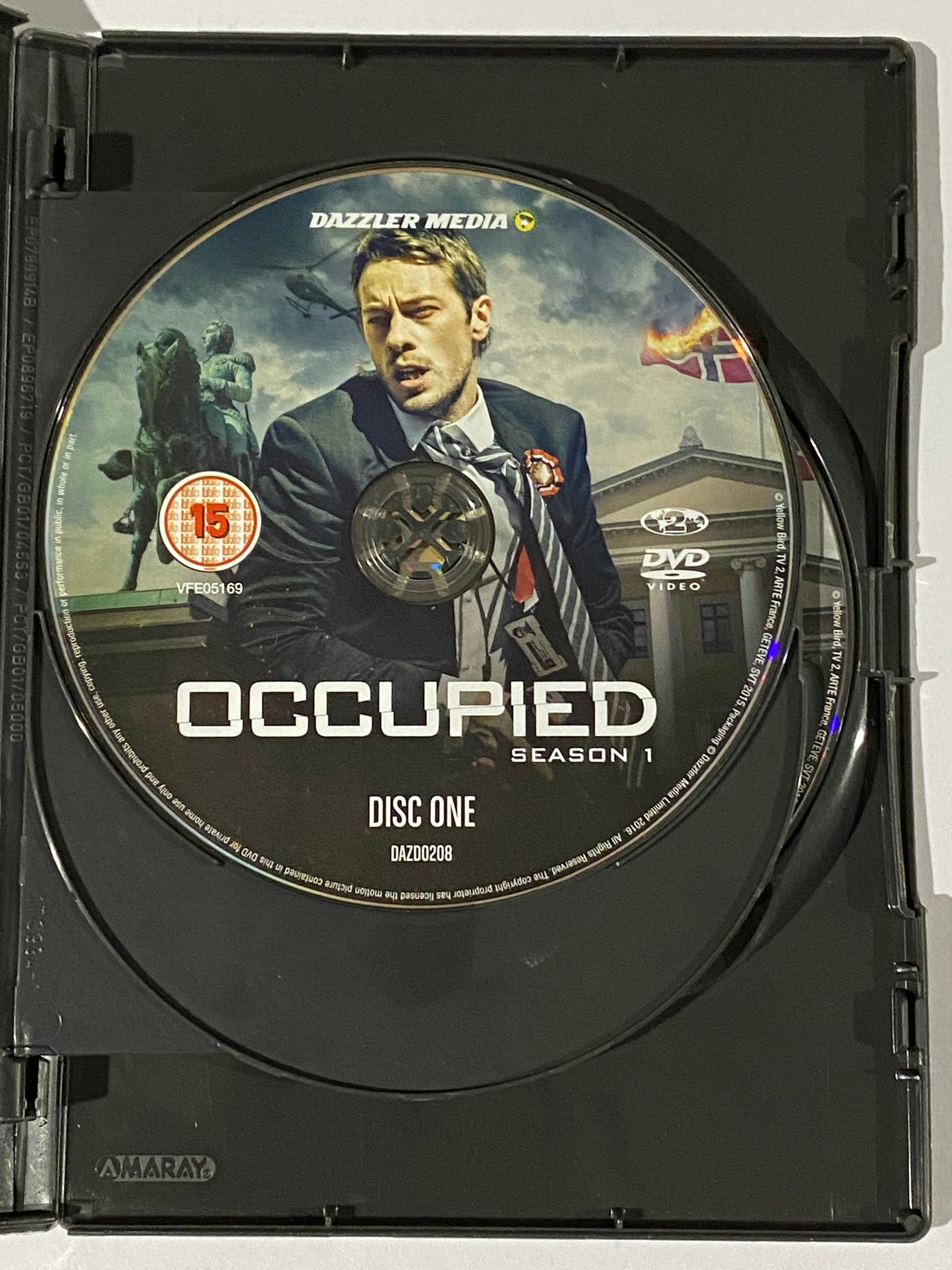 Occupied Season 1 DVD Norwegian Political Thriller PAL 2 3-Disc Set VGC