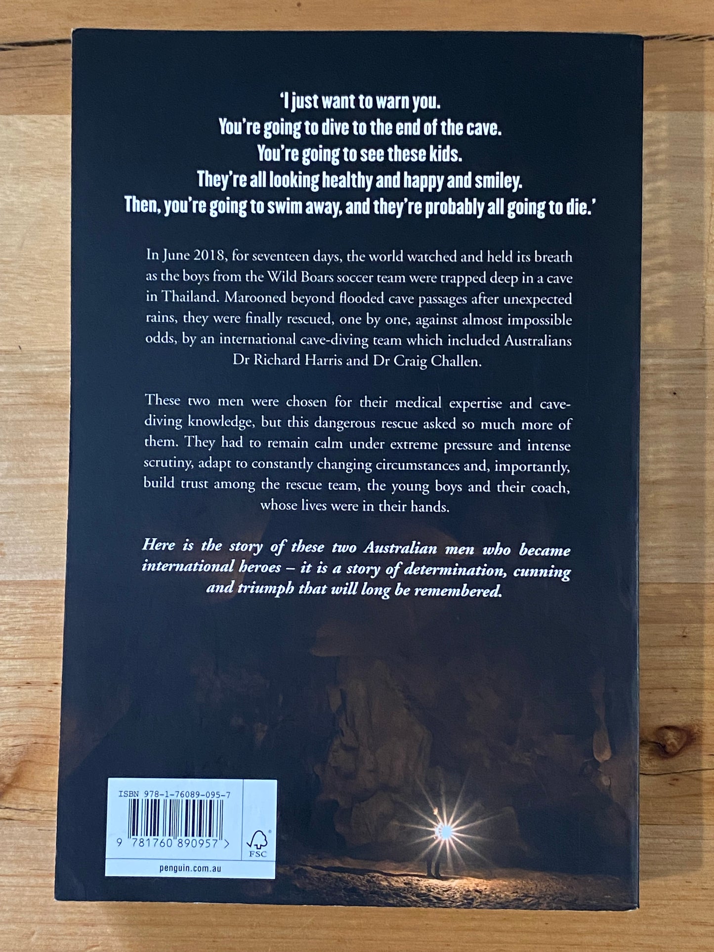 Craig Challen & Richard Harris Against All Odds Paperback 2019 GD