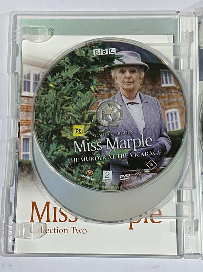 Agatha Christie's Miss Marple Collection Part 2 DVD BBC Joan Hickson PAL 4 VGC