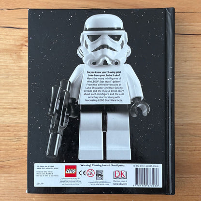Lego Star Wars Character Encyclopedia Hardback With Han Solo Minifigure GD