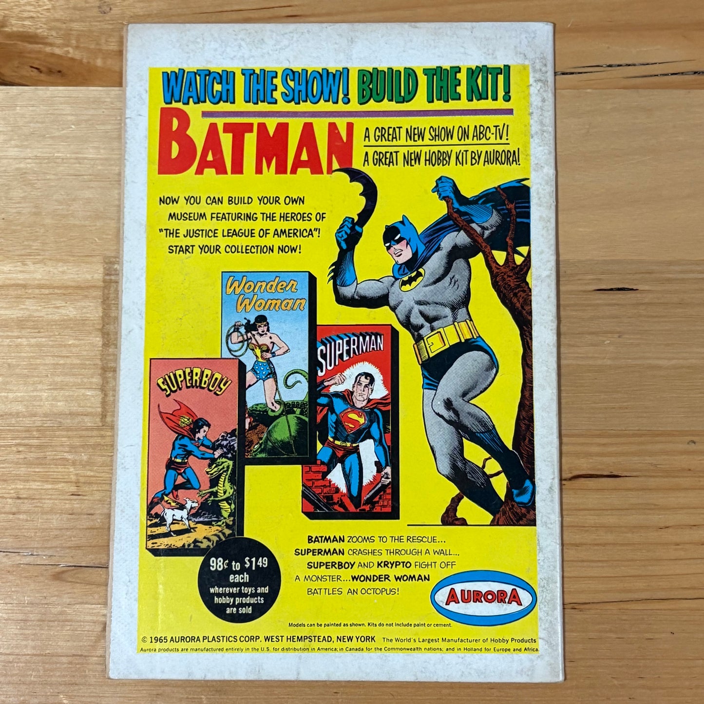 Superman (1939) #186 DC Comics Silver Age Grade Good