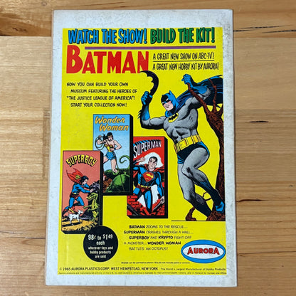 Superman (1939) #186 DC Comics Silver Age Grade Good