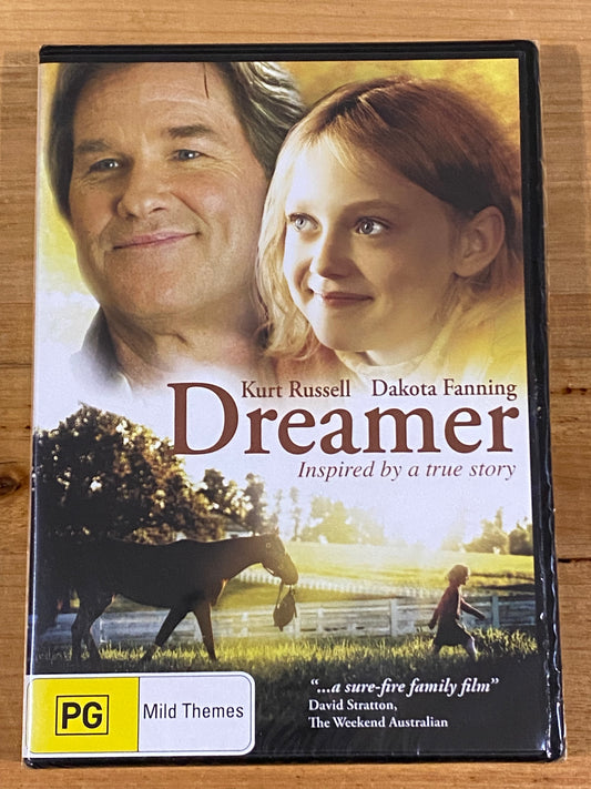 Dreamer DVD Kurt Russell Dakota Fanning PAL 4 New Sealed