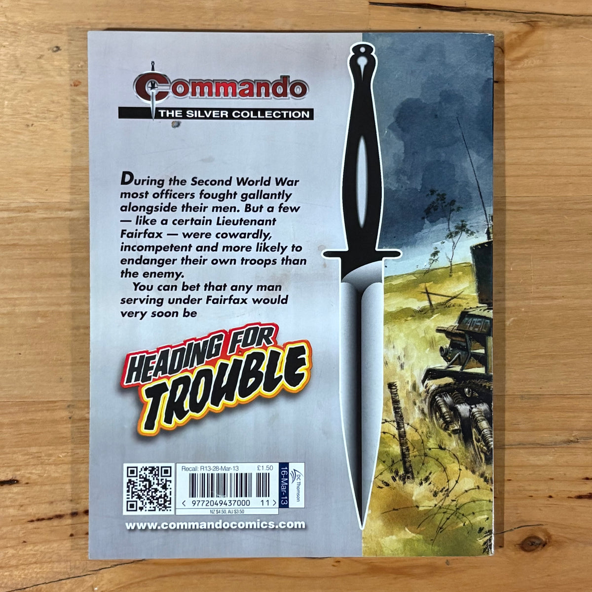Commando War Comics x 10 Bundle Printed 2013 DC Thomson 303