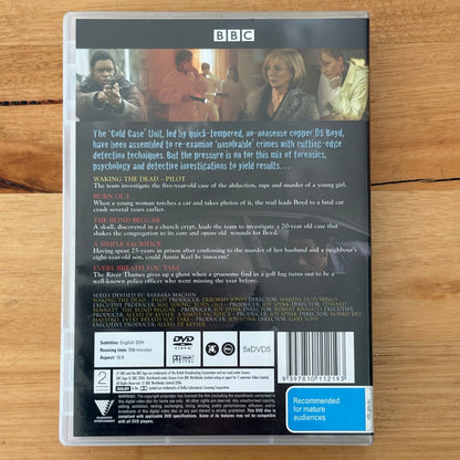 Waking The Dead Series 1-3 & Pilot Episode DVD 5-Disc PAL 4 VGC