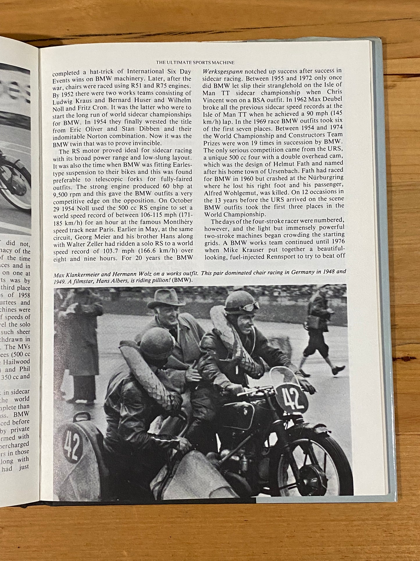 The Story of BMW Motorcycles by Robert Croucher Hardback 1982 GD