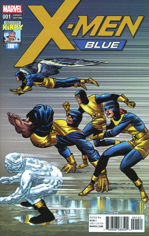 X-MEN BLUE (2017) #1 JACK KIRBY 100TH ANNIVERSARY VARIANT