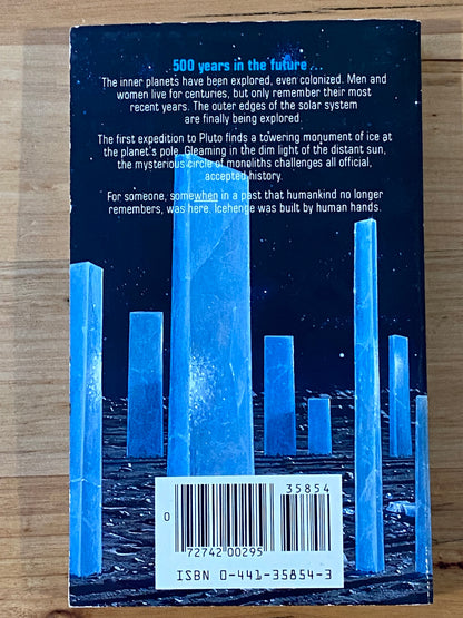 Icehenge by Kim Stanley Robinson Sci-Fi Paperback 1984 GD