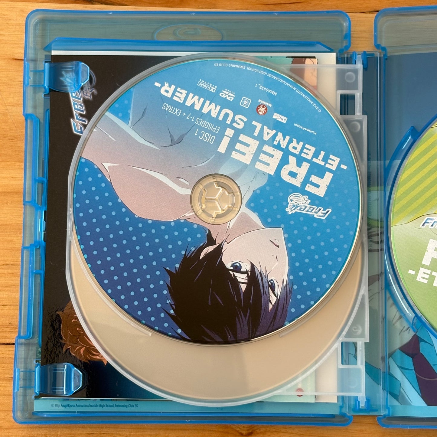 Free! Eternal Summer Limited Collector's Edition Blu-Ray Anime With Both Artbooks Reg B VGC