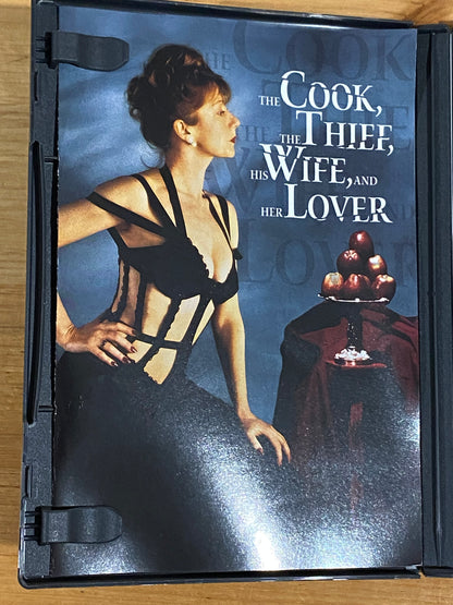 The Cook, The Thief, The Wife, And Her Lover DVD Greenaway NTSC 1 VGC