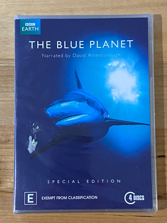 The Blue Planet Special Edition David Attenborough DVD BBC Documentary PAL 4 New Sealed