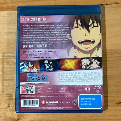 Blue Exorcist Collector's Edition Boxset Blu-Ray Anime Reg B VGC