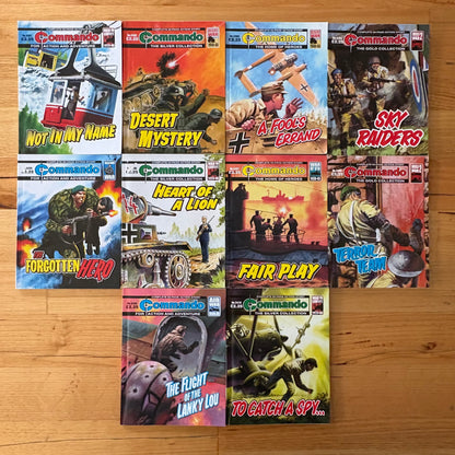 Commando War Comic Bundle x 10 Bundle Printed 2021 DC Thomson 321
