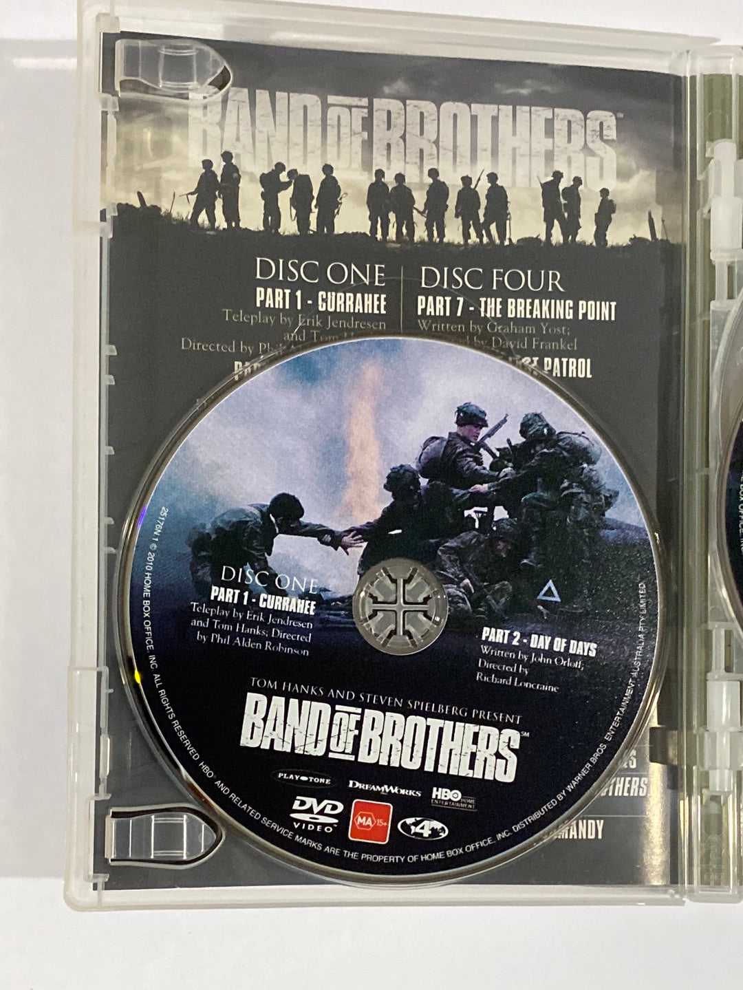 Band of Brothers and The Pacific Bundle DVD Box Set WW2 Drama Spielberg Hanks VGC