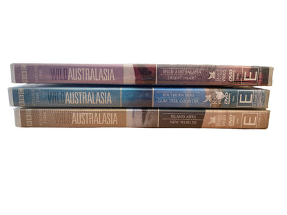 Wild Australasia Volume 1,2 & 3 DVD BBC PAL 4 New Sealed