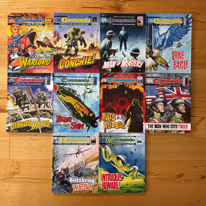 Commando War Comic Bundle x 10 Printed 2019 and 2020 DC Thomson 280