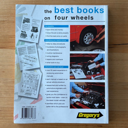 Gregory's Service and Repair Manual Falcon Fairlane 72-76 Softcover GD