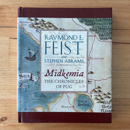 Midkemia The Chronicles of Pug Raymond Feist Stephen Abrams Hardcover 2013 GD