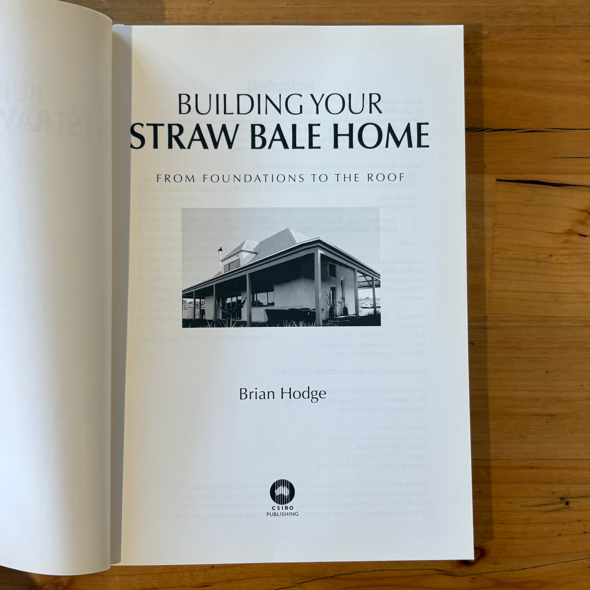 Building Your Straw Bale Home From Foundations To The Roof Brian Hodge GD
