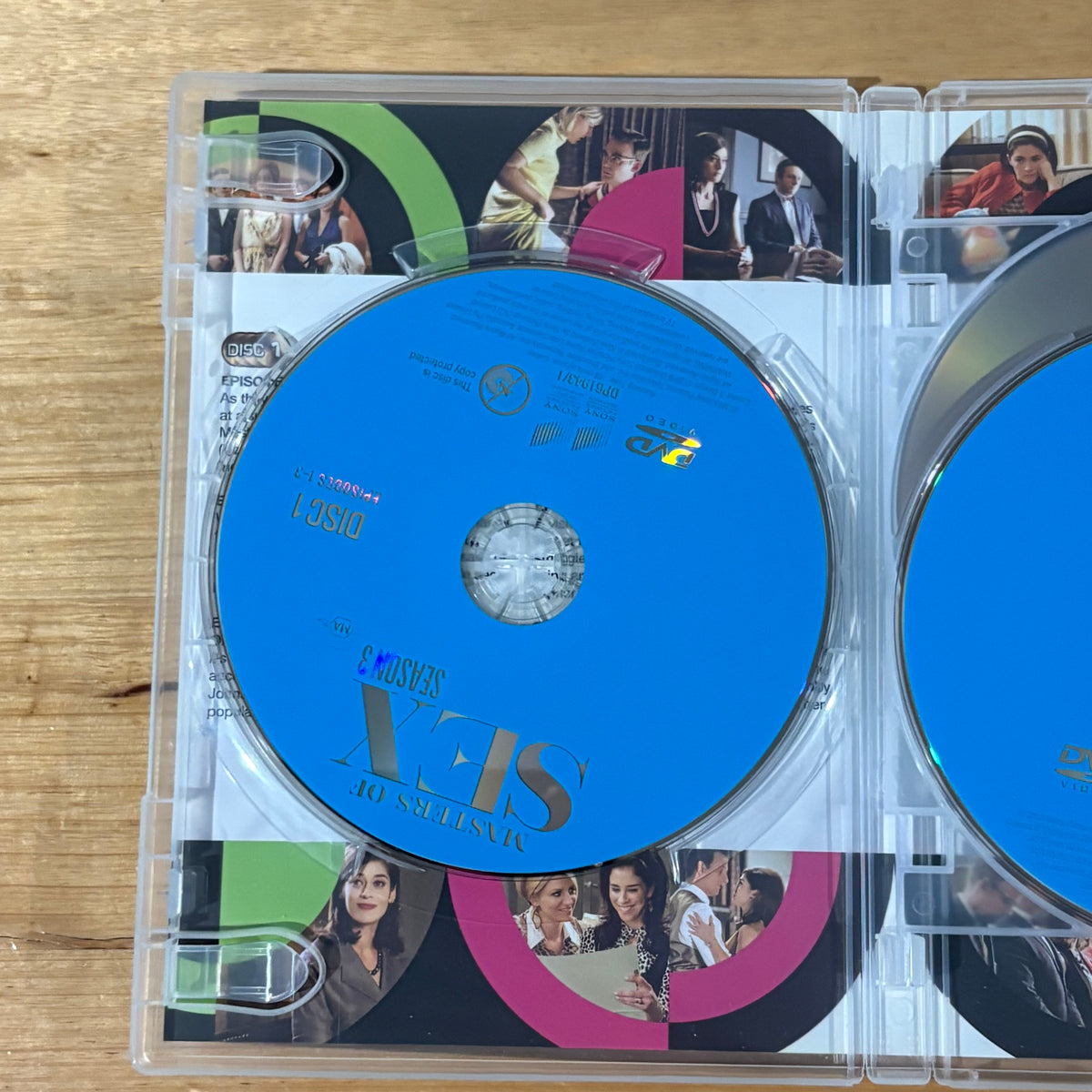 Masters of Sex Season 3 DVD 4-Disc PAL 2 & 4 VGC