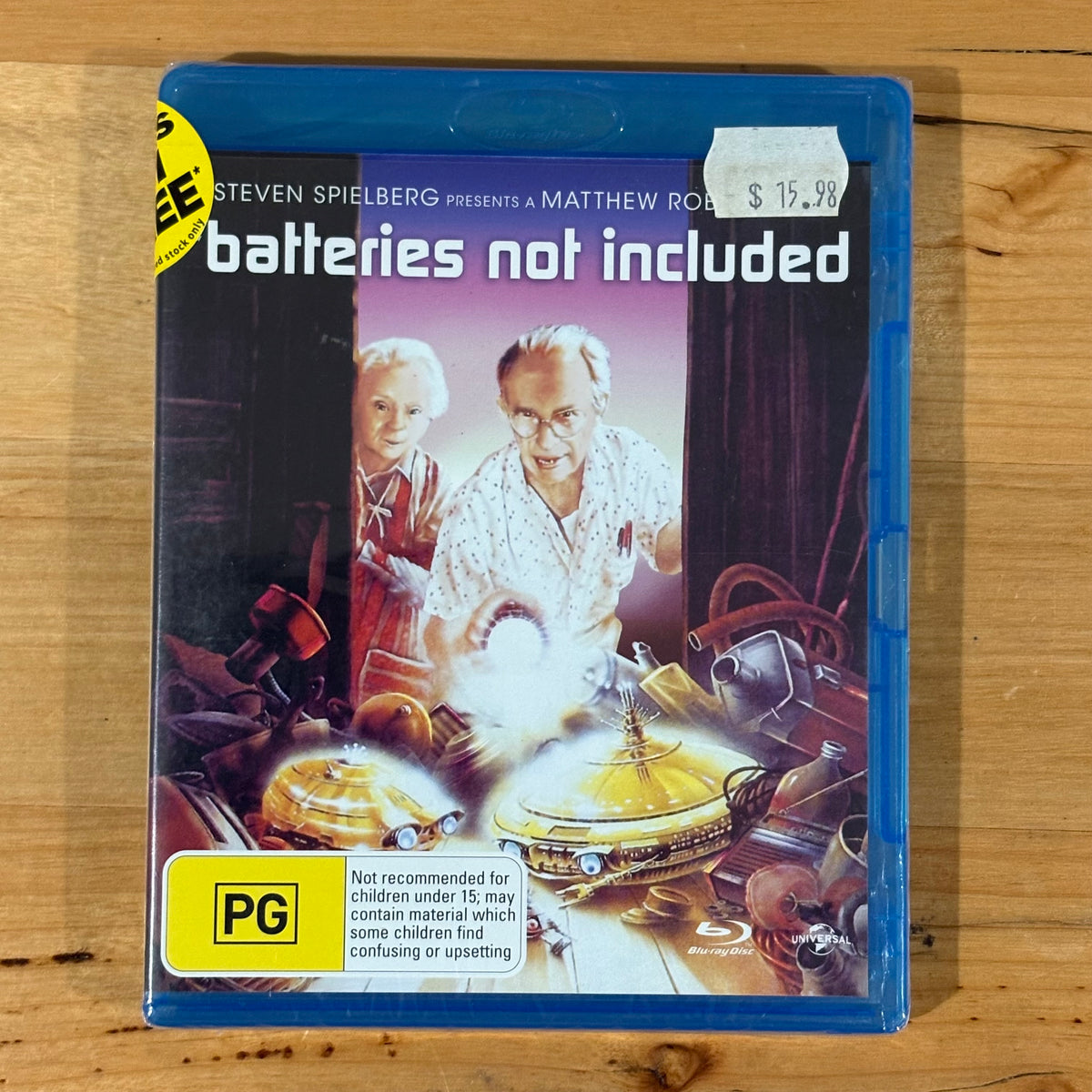 Batteries Not Included Blu-ray Sci-fi Region B New Sealed
