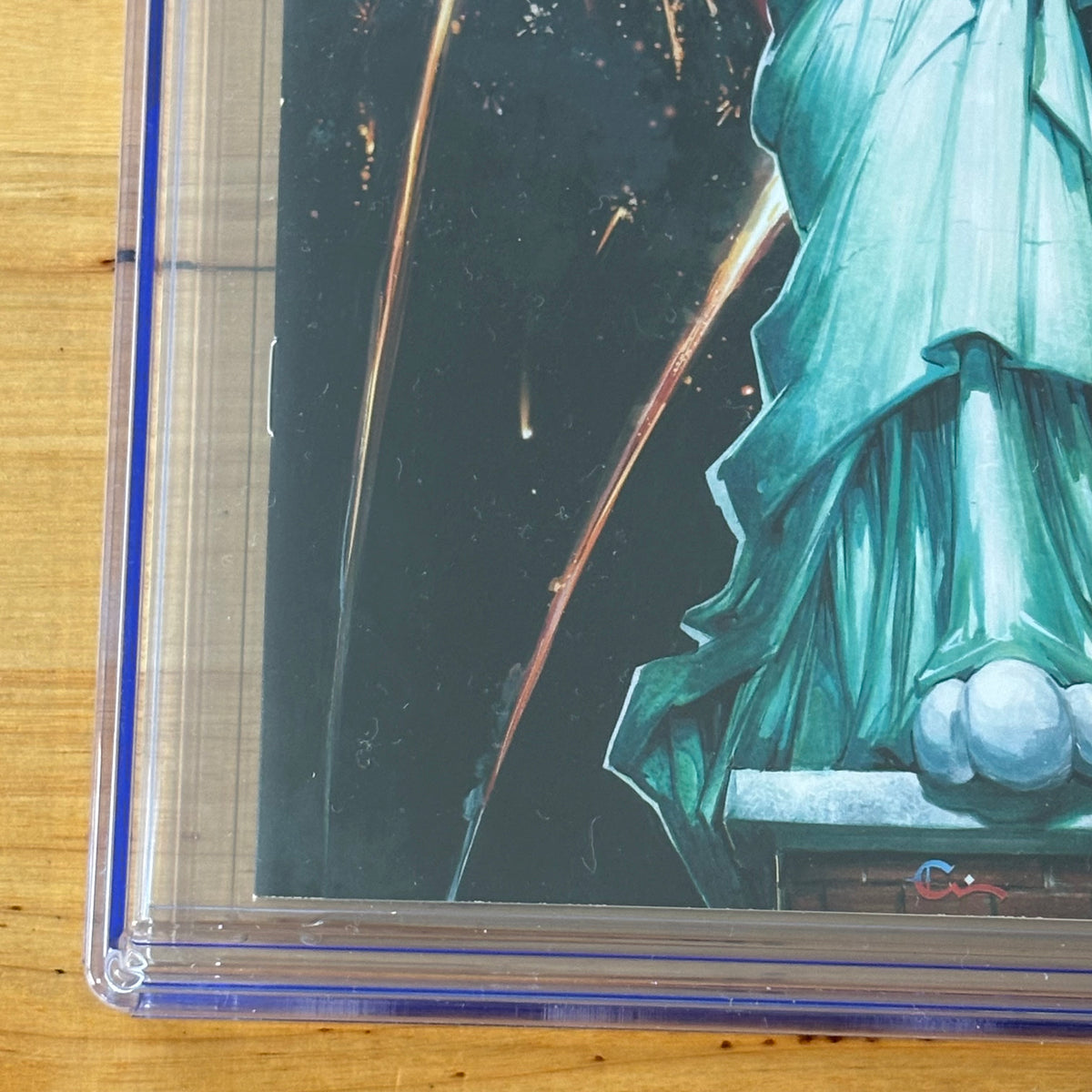 Looney Tunes #280 Signed Clayton Crain NYCC Virgin Variant CGC 9.8