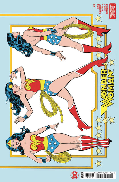 WONDER WOMAN (2023) #11 GARCIA-LOPEZ ARTIST SPOTLIGHT WRAPAROUND CARD STOCK VARIANT