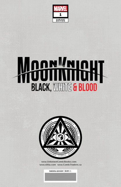 MOON KNIGHT: BLACK, WHITE AND BLOOD (2020) #1 UNKNOWN COMICS CREEES VARIANT