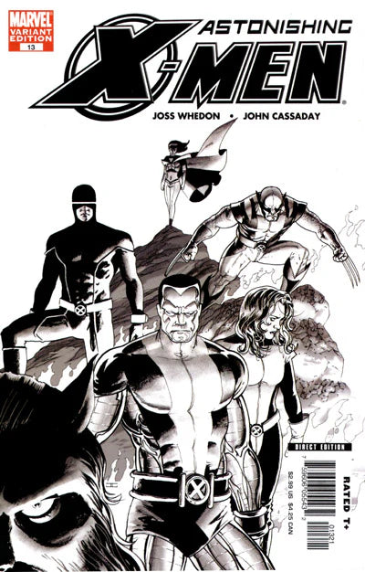 ASTONISHING X-MEN (2004) #13 SKETCH VARIANT