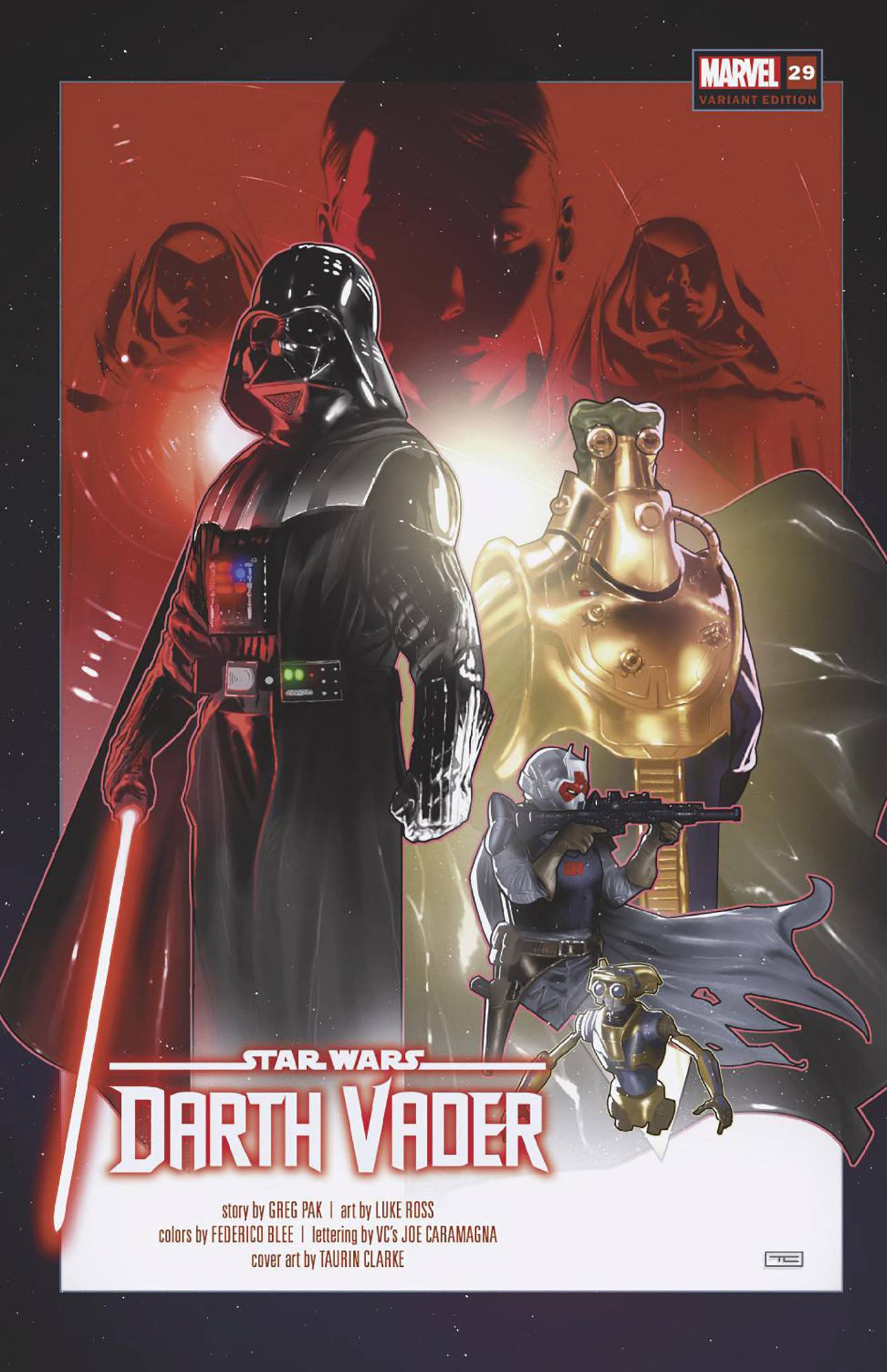 STAR WARS: DARTH VADER (2020) #29 CLARKE REVELATIONS VARIANT