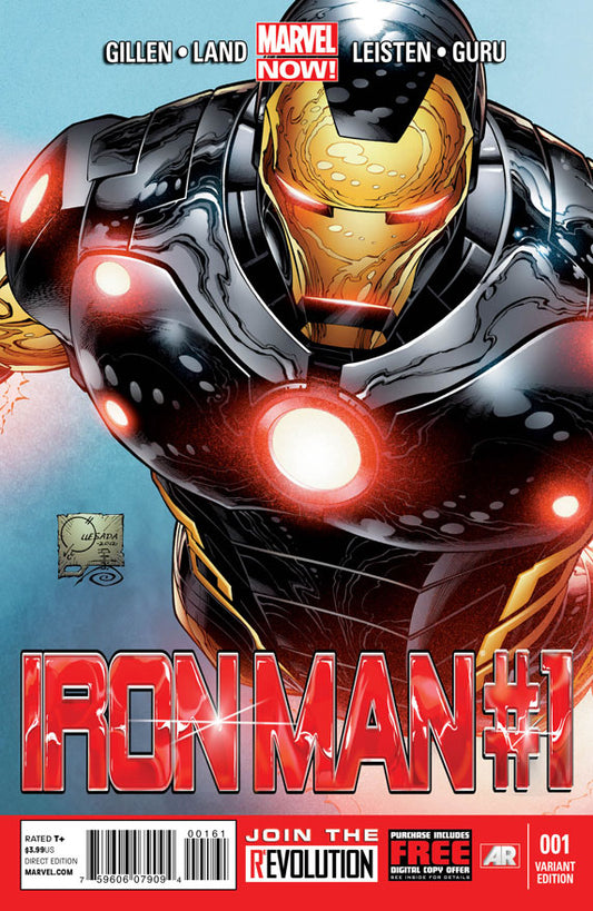 IRON MAN (2013) #1 QUESADA NOW VARIANT