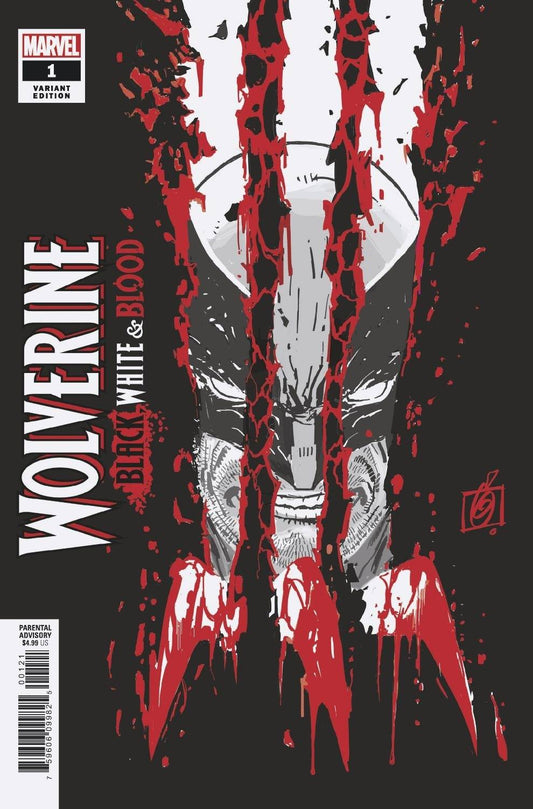 WOLVERINE: BLACK, WHITE AND BLOOD (2020) #1 GARNEY VARIANT